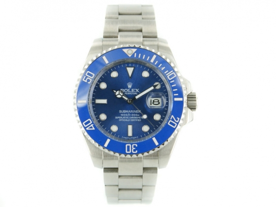 Rolex Submariner Weissgold mit Keramik-Lünette